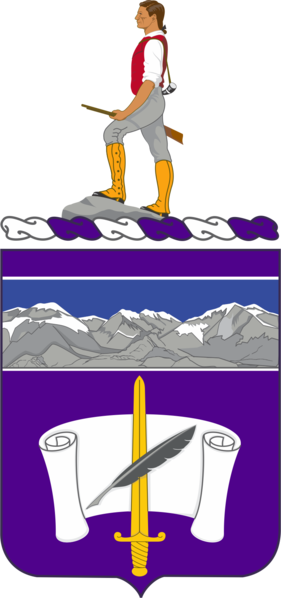 Coat of arms (crest) of 440th Civil Affairs Battalion, US Army