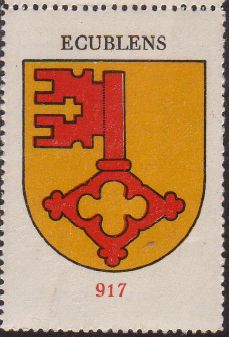 Wappen von/Blason de Ecublens (Fribourg)