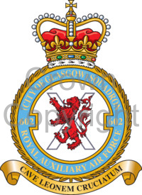 Coat of arms (crest) of the No 602 (City of Glasgow) Squadron, Royal Auxiliary Air Force