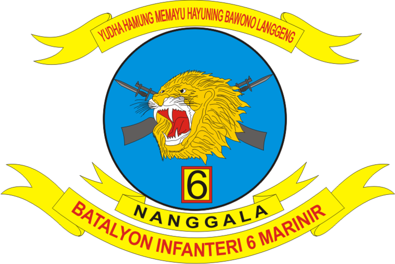 File:6th Marine Infantry Battalion, Indonesian Marine Corps.png