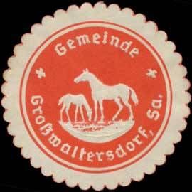 Wappen von Großwaltersdorf/Arms (crest) of Großwaltersdorf