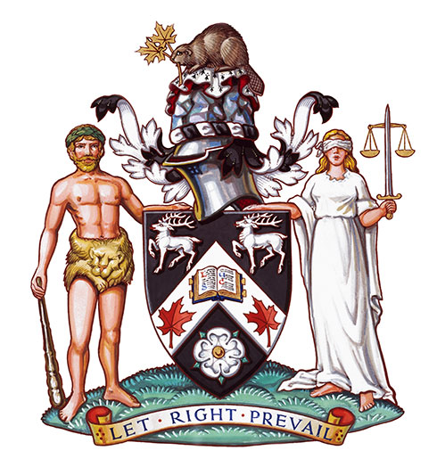 Coat of arms (crest) of Law society of Ontario