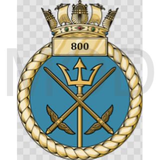 Coat of arms (crest) of the No 800 Squadron, FAA