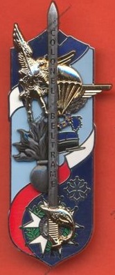 Arms of Promotion Colonel Beltrame, Officers School of the National Gendarmerie, France
