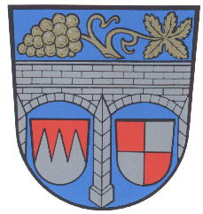 Wappen von Kitzingen (kreis)/Arms (crest) of Kitzingen (kreis)