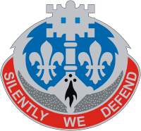 Coat of arms (crest) of 204th Military Intelligence Battalion, US Army
