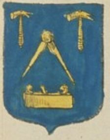 Coat of arms (crest) of Joiners in Lyon