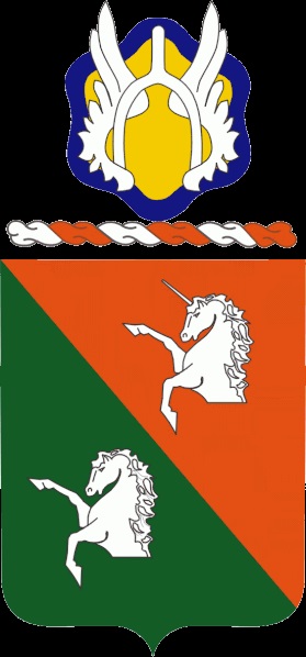 Arms of 17th Cavalry Regiment, US Army