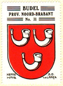 Wapen van Budel/Coat of arms (crest) of Budel