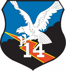 Coat of arms (crest) of the Air Squadron 14, Indonesian Air Force