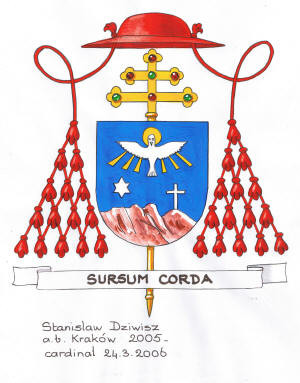 Arms (crest) of Stanisław Dziwisz