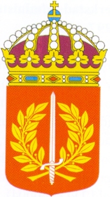 Coat of arms (crest) of Military Academy Halmstad, Sweden