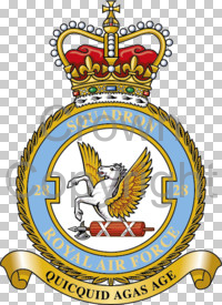 Coat of arms (crest) of the No 28 Squadron, Royal Air Force