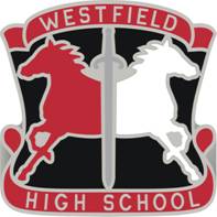 Arms of Westfield High School Junior Reserve Officer Training Corps, US Army