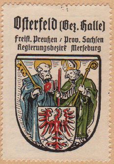Wappen von Osterfeld (Sachsen-Anhalt)/Coat of arms (crest) of Osterfeld (Sachsen-Anhalt)