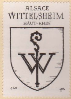 Blason de Wittelsheim