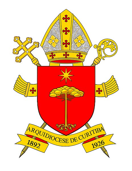 Arms (crest) of Archdiocese of Curitiba