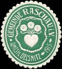 Siegel von Raschau (Oelsnitz)