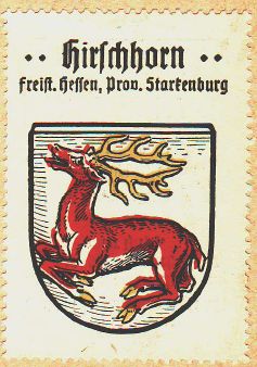 Wappen von Hirschhorn (Neckar)