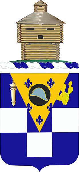 Coat of arms (crest) of the 178th Infantry Regiment, Illinois Army National Guard