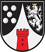Wappen von Bad Münster am Stein-Ebernburg / Arms of Bad Münster am Stein-Ebernburg