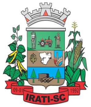 Arms (crest) of Irati (Santa Catarina)