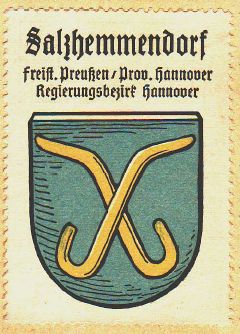 Wappen von Salzhemmendorf/Coat of arms (crest) of Salzhemmendorf