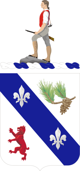 Arms of 321st (Infantry) Regiment, US Army