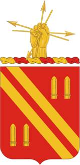Coat of arms (crest) of 42nd Field Artillery Regiment, US Army