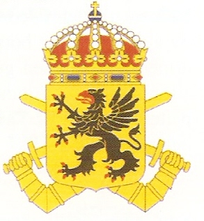 Coat of arms (crest) of 10th Armoured Regiment Södermanland Regiment, Swedish Army