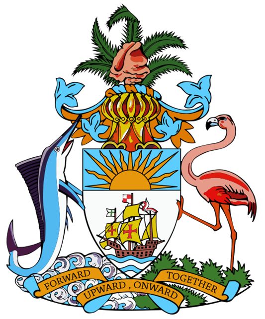 Arms of National Arms of the Bahamas