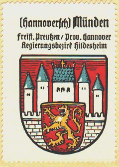 Wappen von Hann. Münden/Coat of arms (crest) of Hann. Münden