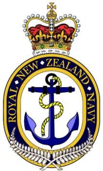 Coat of arms (crest) of the Royal New Zealand Navy (RNZN)