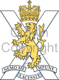 Coat of arms (crest) of the Royal Regiment of Scotland, British Army