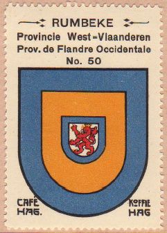 Wapen van/Blason de Rumbeke