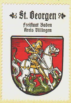 Wappen von Sankt Georgen im Schwarzwald
