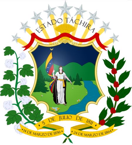 Escudo de Táchira State/Arms of Táchira State