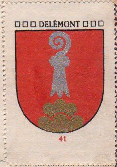 Wappen von/Blason de Delémont