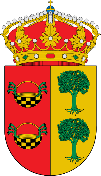 Escudo de Holguera/Arms (crest) of Holguera