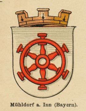 Wappen von Mühldorf am Inn/Coat of arms (crest) of Mühldorf am Inn