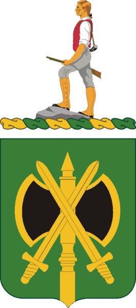 Arms of 785th Military Police Battalion, US Army