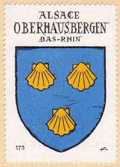 Blason de Oberhausbergen/Coat of arms (crest) of {{PAGENAME