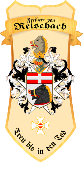 Coat of arms (crest) of the Class of 2019 Freiherr von Reischach