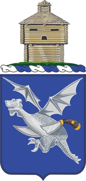 Coat of arms (crest) of the 123rd Infantry Regiment, Illinois Army National Guard