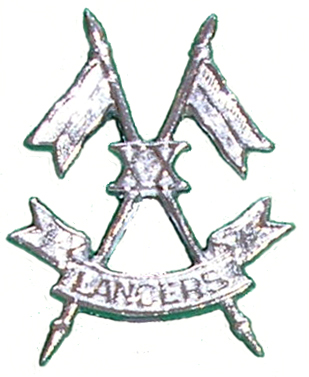 Coat of arms (crest) of the 20th Lancers, Pakistan Army