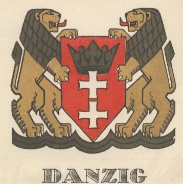 Gdańsk - Herb - coat of arms - crest of Gdańsk