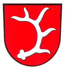 Wappen von Leutershausen an der Bergstrasse/Arms (crest) of Leutershausen an der Bergstrasse
