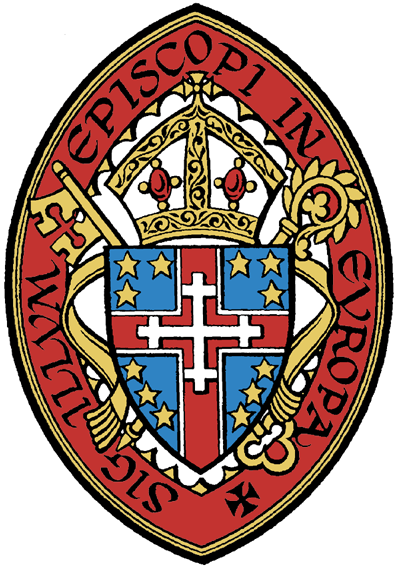 Arms (crest) of Convocation of Episcopal Churches in Europe