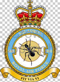 Coat of arms (crest) of the No 5001 Squadron, Royal Air Force