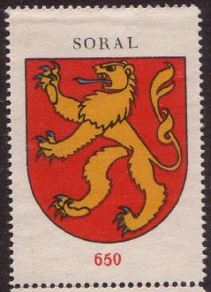 Wappen von/Blason de Soral
